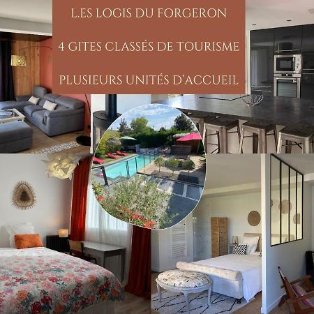 Les Logis Du Forgeron, Gites De Groupe Entre Loire & Vignes Saint-Jean-des-Mauvrets Экстерьер фото